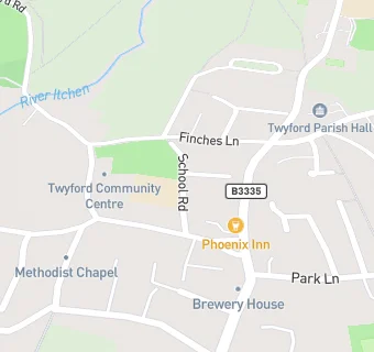 map for Twyford St Mary's Church of England Primary School