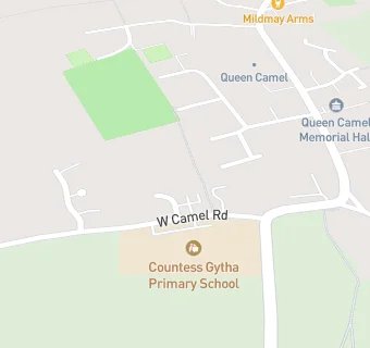 map for Queen Camel Medical Centre