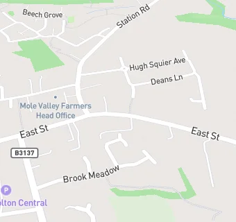 map for Eastleigh Care Home