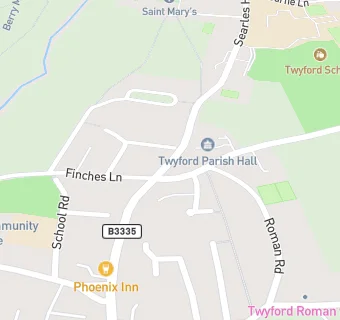 map for Twyford Post Office