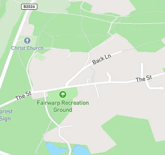 map for The Foresters Arms