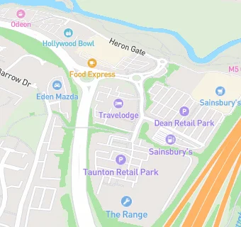 map for Sainsbury's