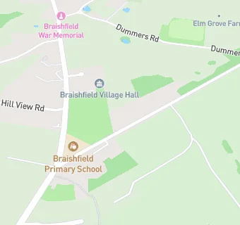 map for Braishfield Social Club