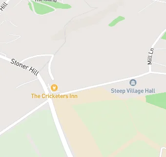 map for The Cricketers Inn