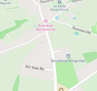 map for Braishfield Village Pantry