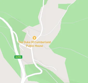 map for The Duke Of Cumberland Arms