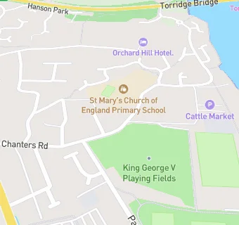 map for St Mary's Church of England Primary School