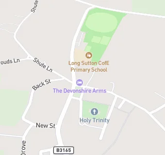 map for The Devonshire Arms