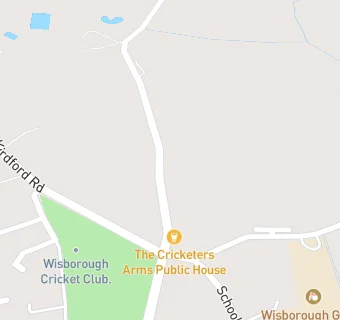 map for Cricketers Arms