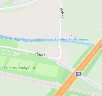 map for Taunton Rugby Football Club