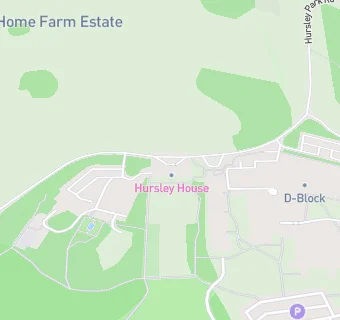 map for Hursley Sports And Social Club