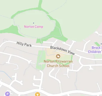 map for Norton Fitzwarren Church of England Voluntary Controlled Community School