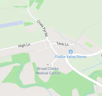 map for Chalke Valley Community Hub Ltd