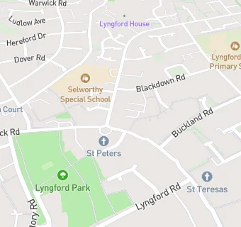 map for Brook Green Early Years