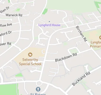 map for Selworthy School - Oakhill