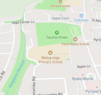 map for Wellsprings Primary School