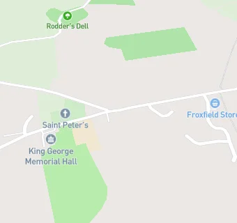 map for Froxfield Primary School