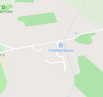 map for Froxfield Stores