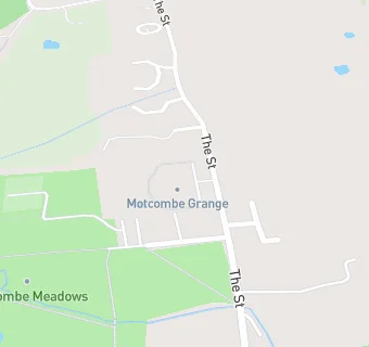 map for Motcombe Grange School