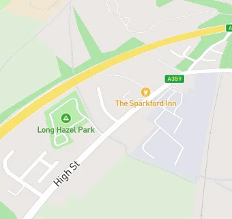 map for Sparkford Inn