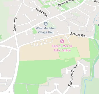 map for Heathfield Community School