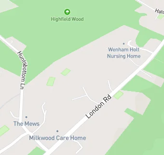 map for Milkwood Residential Care Home