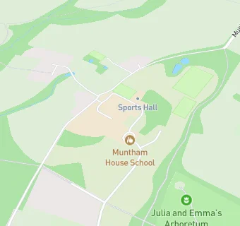 map for Muntham House School