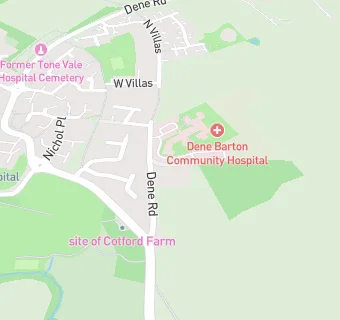 map for Dene Barton