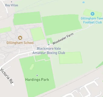 map for Gillingham Town FC