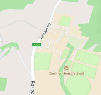 map for Cumnor House School