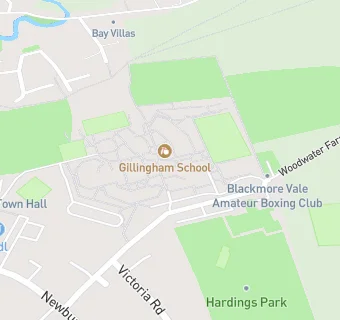 map for Gillingham School