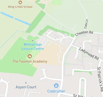 map for Ladymead Community School