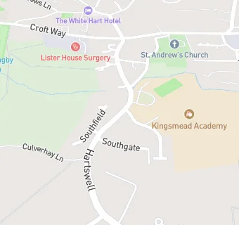 map for Kingsmead Academy