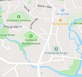 map for Gillingham Day Club