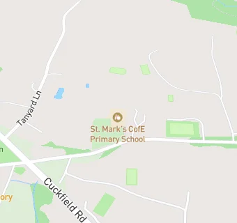 map for St. Mark's CofE Primary School