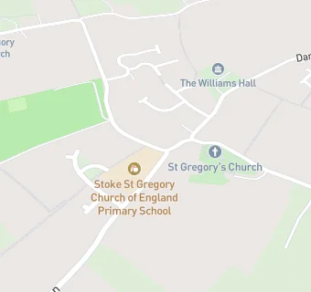 map for Stoke St Gregory Church of England Primary School