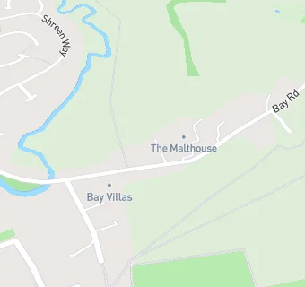 map for The Malthouse Residential Home