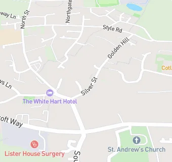 map for The Silver Street Centre