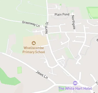 map for Wiveliscombe Primary School