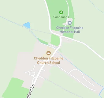 map for Cheddon Fitzpaine Church of England Primary School