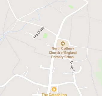 map for North Cadbury Primary School