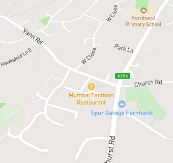 map for Fernhurst Post Office