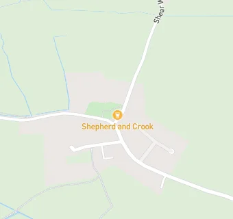 map for Shepherd & Crook Inn