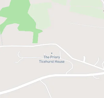 map for The Priory Group Ticehurst