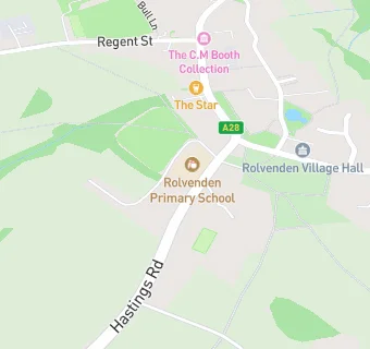 map for Rolvenden Primary School