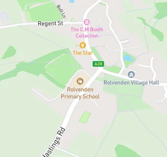 map for Rolvenden Primary School