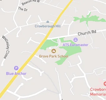 map for Grove Park School