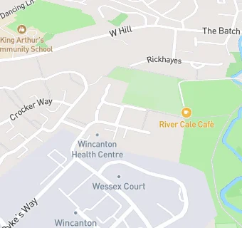 map for Wincanton Health Centre