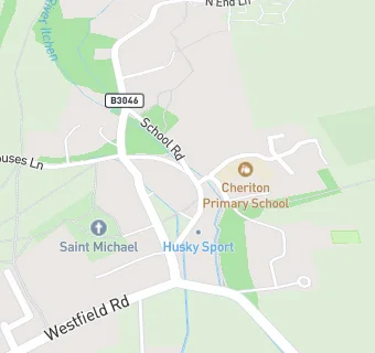 map for Cheriton Post Office And Stores