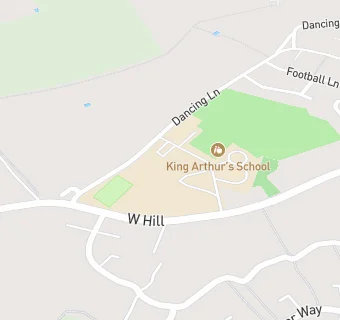 map for King Arthur's School